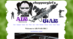Desktop Screenshot of air-war.org