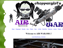 Tablet Screenshot of air-war.org